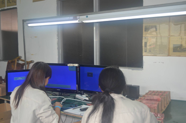 inspection of the finishied product