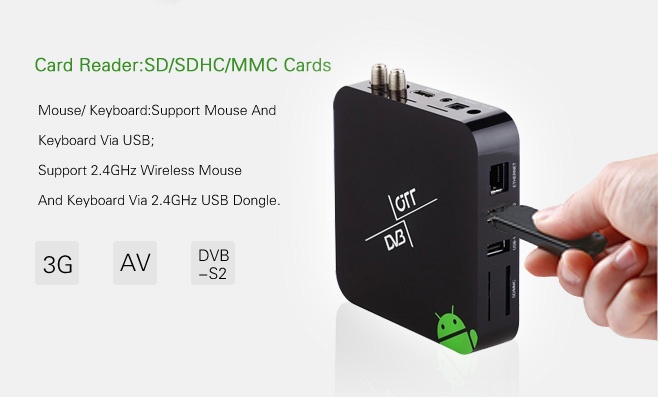 DVB-S2 Android Quad Core