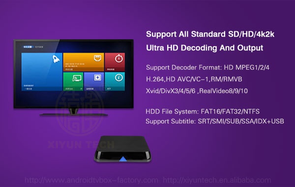 M8 Quad Core Android 4.4 TV Box