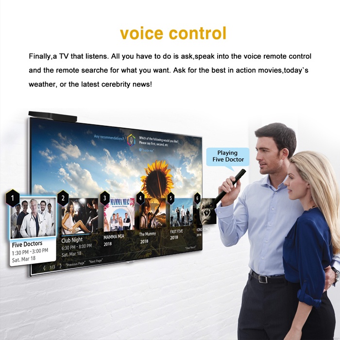 Android TV smart Boxes with Voice