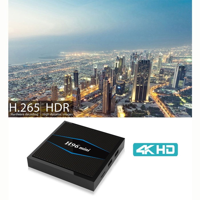 H96 Mini S905W 4K resolution
